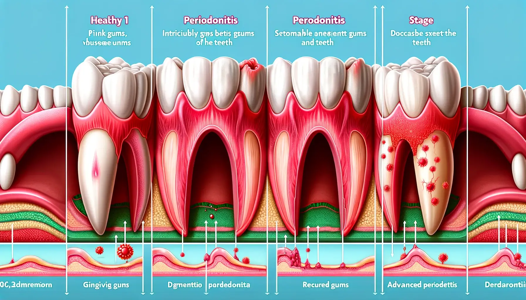 Dental Blush 3b3d1eca-05c9-461b-9d00-f90425fec7f2 Gum Disease Stages: Understanding the Progression and Treatment Dental  
